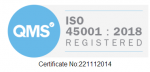 ISO 45001-2018 logo
